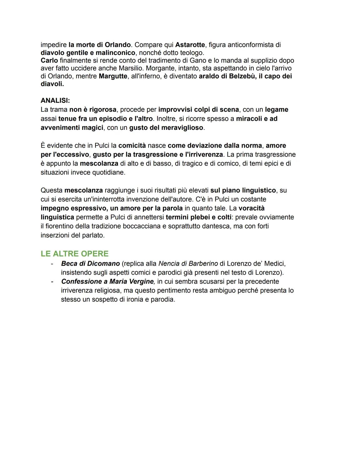 # LUIGI PULCI
LA VITA
- Nasce a Firenze nel 1432.
- Famiglia nobile, ma impoverita poiché afflitta da debiti e catastrofi
economiche.
- Ne