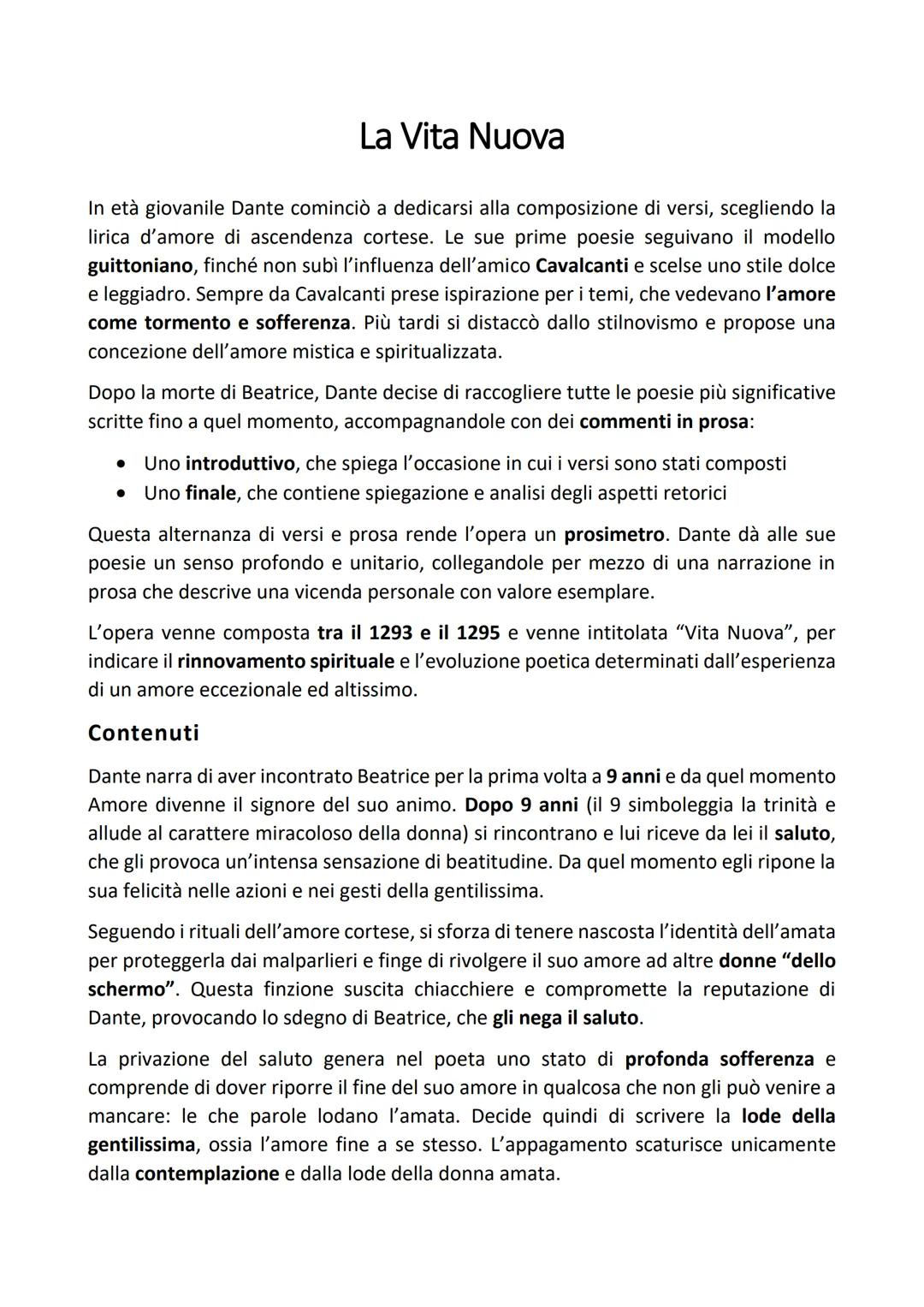 # Dante Alighieri
La vita
Nacque a Firenze nel 1265 in una modesta famiglia della nobiltà cittadina di parte
guelfa. Nonostante le modeste