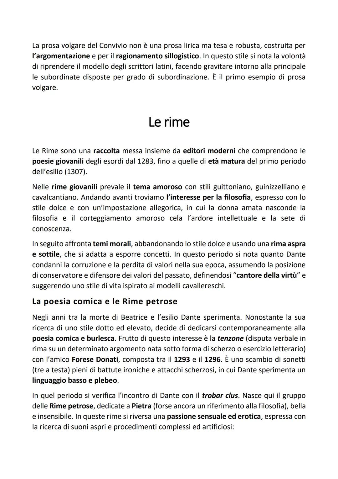 # Dante Alighieri
La vita
Nacque a Firenze nel 1265 in una modesta famiglia della nobiltà cittadina di parte
guelfa. Nonostante le modeste