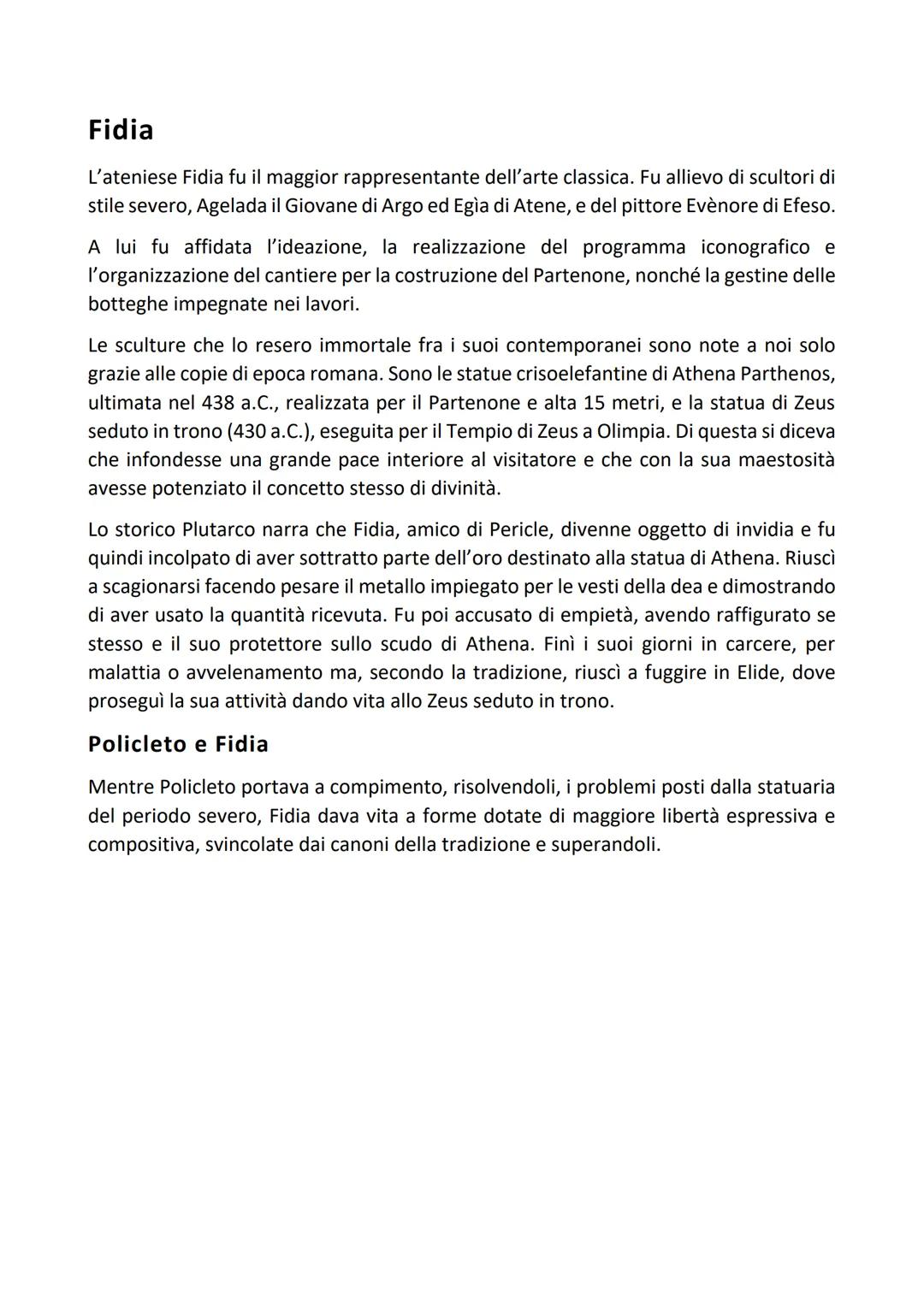 Grecia classica - l'età di Pericle e Fidia
Le città greche del V secolo a.C. erano in costante espansione e alla fine del secolo
l'arcipelag