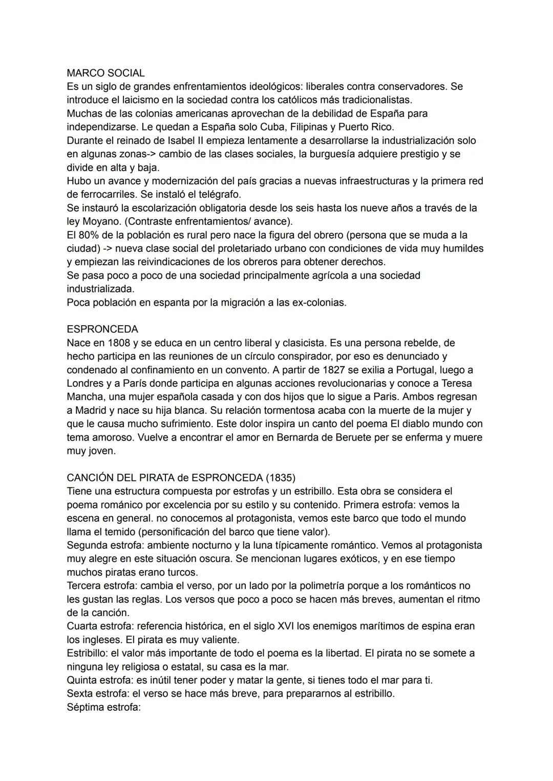 # Romanticismo Español
Nace como ruptura con respecto a la llustración (corriente). Las características de la
Ilustración eran equilibrio, a
