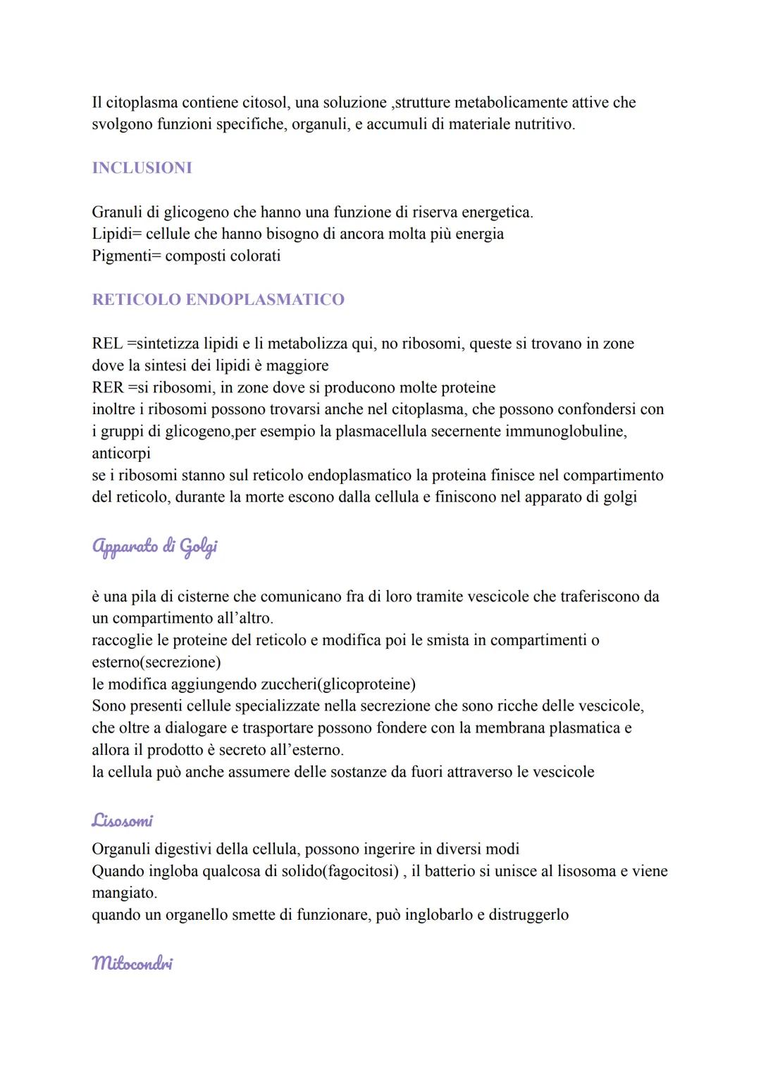 # Istologia
La cellula è il principale componente dei tessuti.
Il paramecio è una singola cellula animale, che si muove grazie alle ciglia,