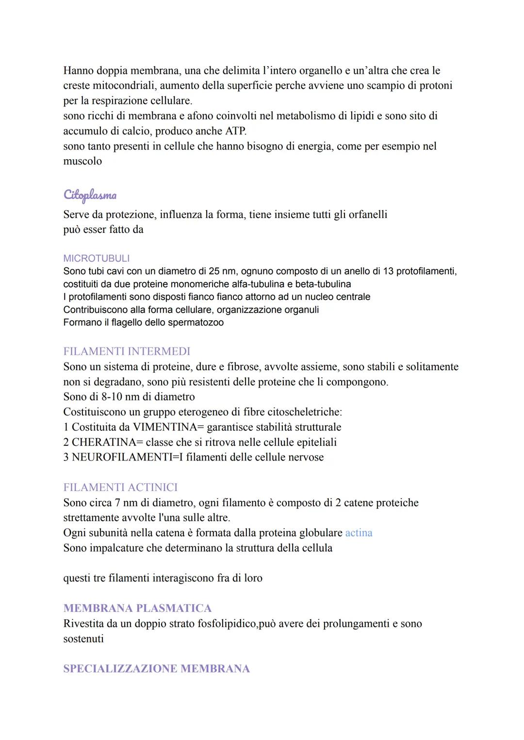 # Istologia
La cellula è il principale componente dei tessuti.
Il paramecio è una singola cellula animale, che si muove grazie alle ciglia,