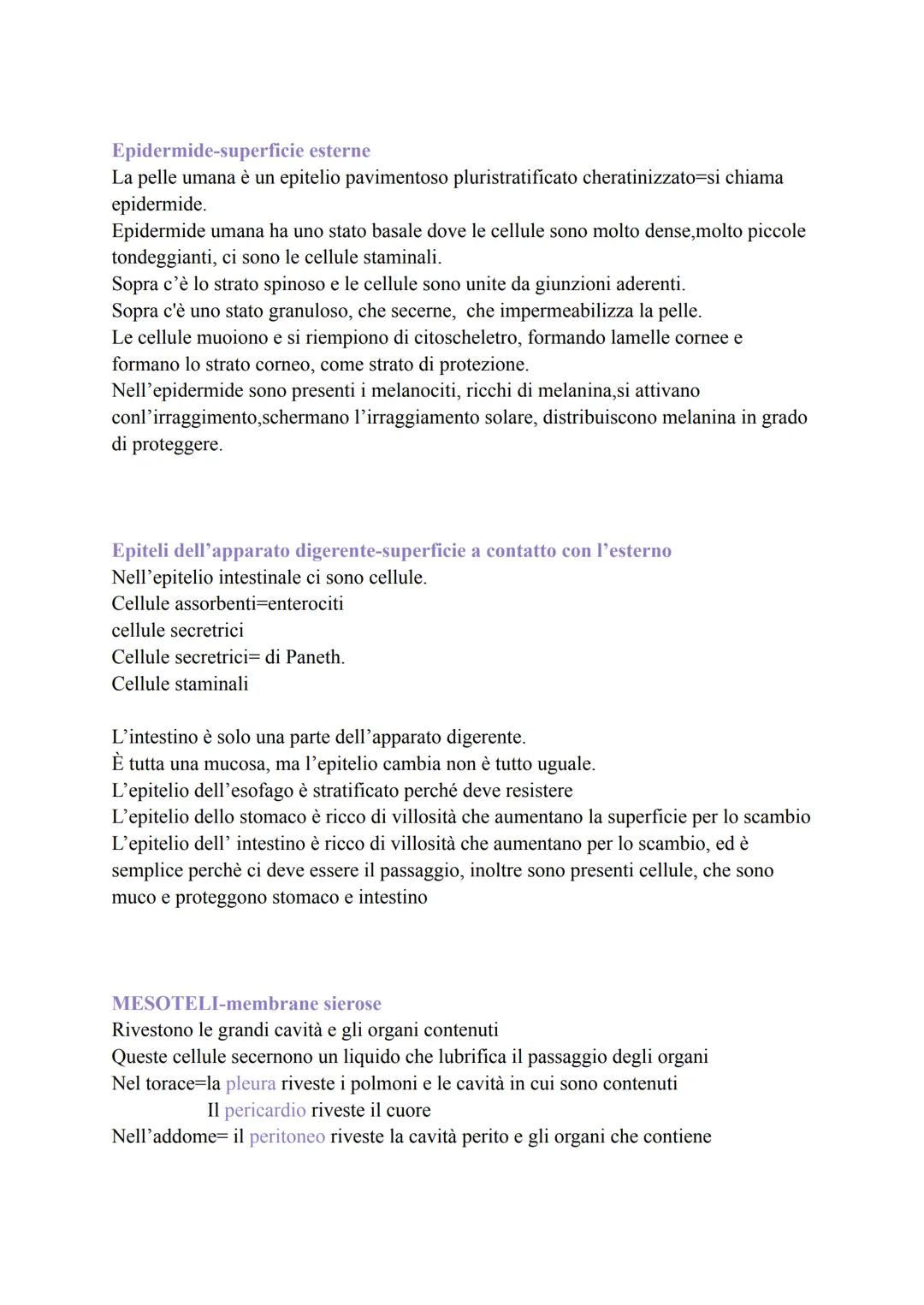# Istologia
La cellula è il principale componente dei tessuti.
Il paramecio è una singola cellula animale, che si muove grazie alle ciglia,