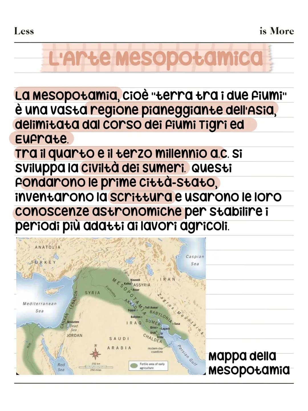 L'arte Mesopotamica