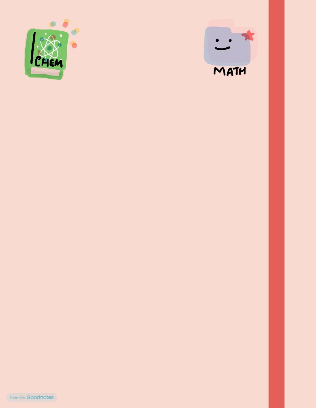 CHEM
MATH
Made with Goodnotes 8 gruppi
12 serie
Tavola periodica
Mendeleev elaborò la tavola periodica degli elementi e classifico 63 elemen