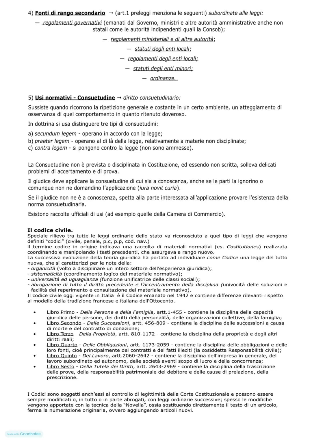# CAPITOLO I
# L’ORDINAMENTO GIURIDICO
L’ordinamento giuridico è costituito dal complesso delle norme e di istituzioni, mediante le quali