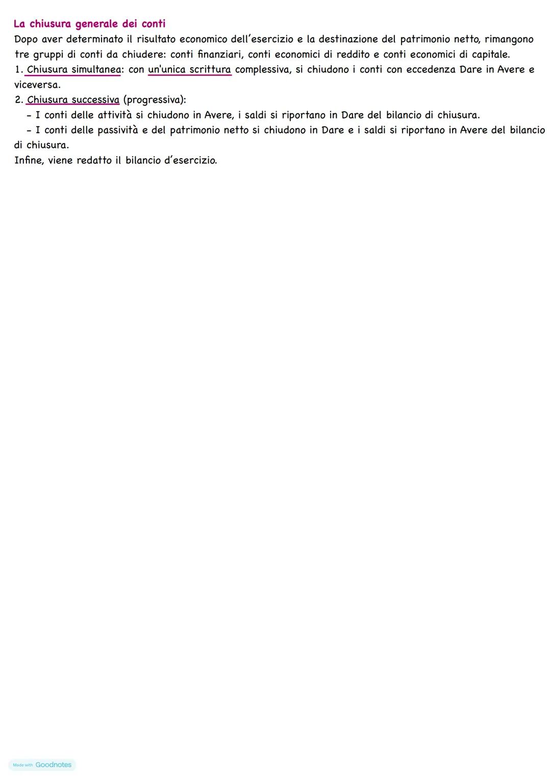 # SCRITTURE DI ASSESTAMENTO
Inventario d'esercizio
La contabilità generale rileva i dati più importanti dall'attività di gestione per:
-