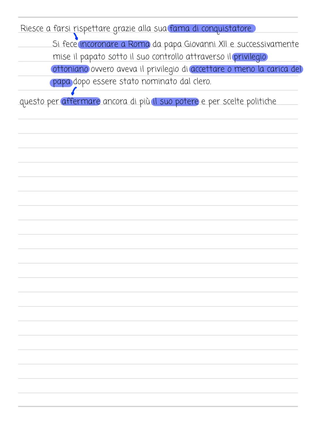 # OTTONE E IL SACRO ROMANO
# IMPERO GERMANICO
La popolazione tedesca era rappresentata da quattro grandi ducati:
Sassonia, Franconia, Svevi