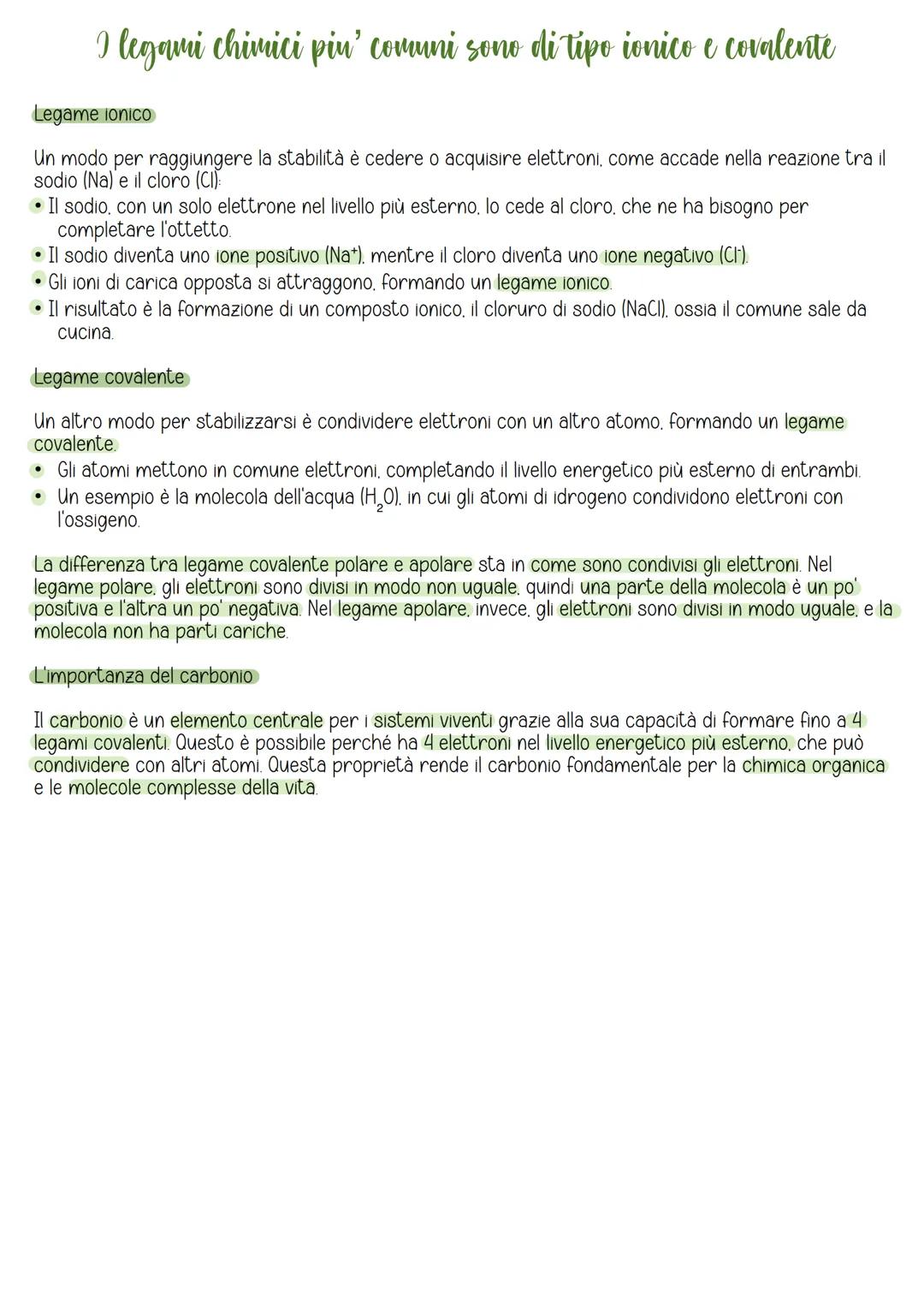 # GLI ATOMI E I LEGAMI CHIMICI
Gli atomi sono le strutture di base della materia
Gli atomi sono le unità fondamentali della materia, cioè
