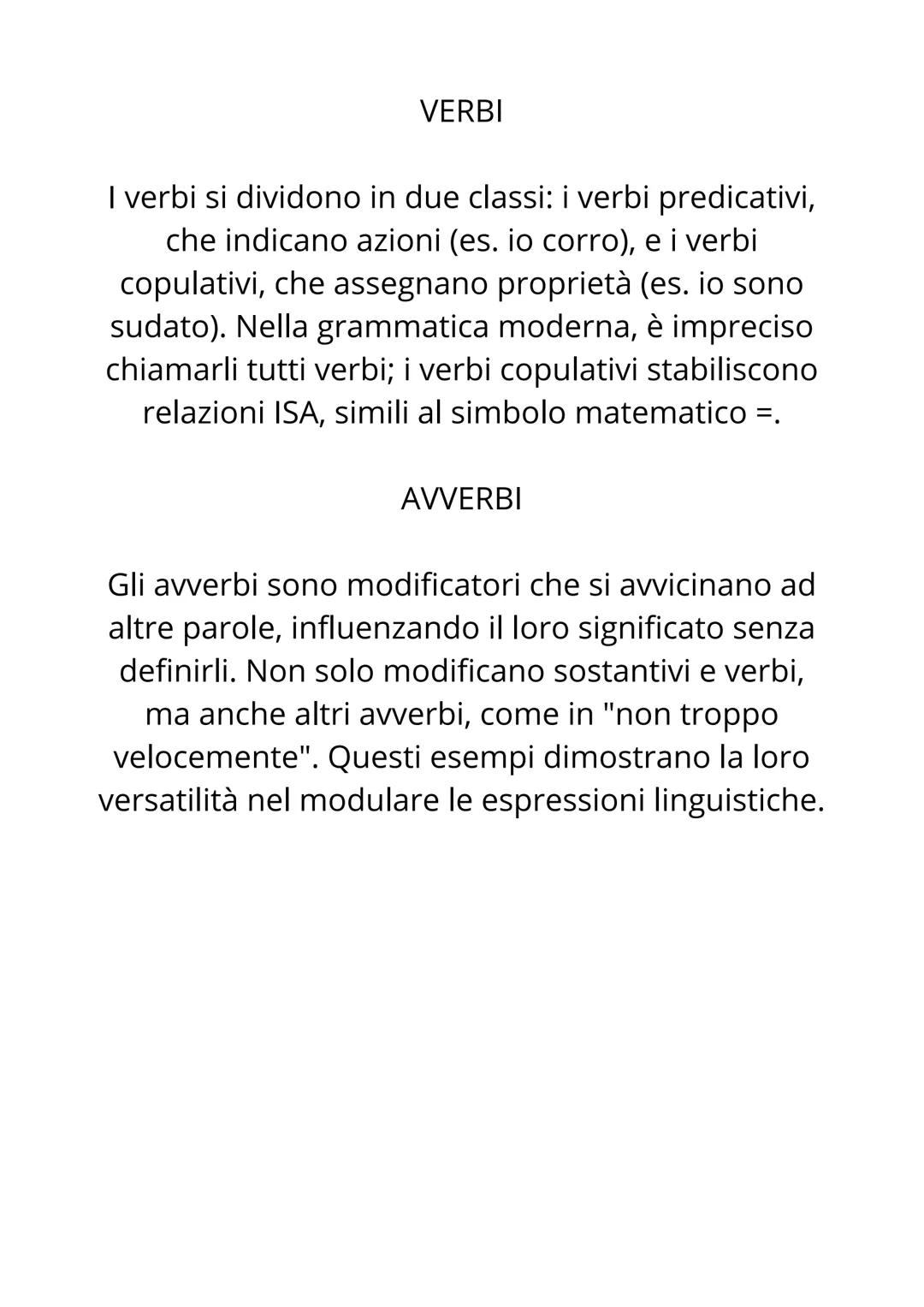 GRAMMATICA # ANALISI
# GRAMMATICALE
L'analisi grammaticale è lo studio delle
componenti di una frase, identificando le parti
del discorso