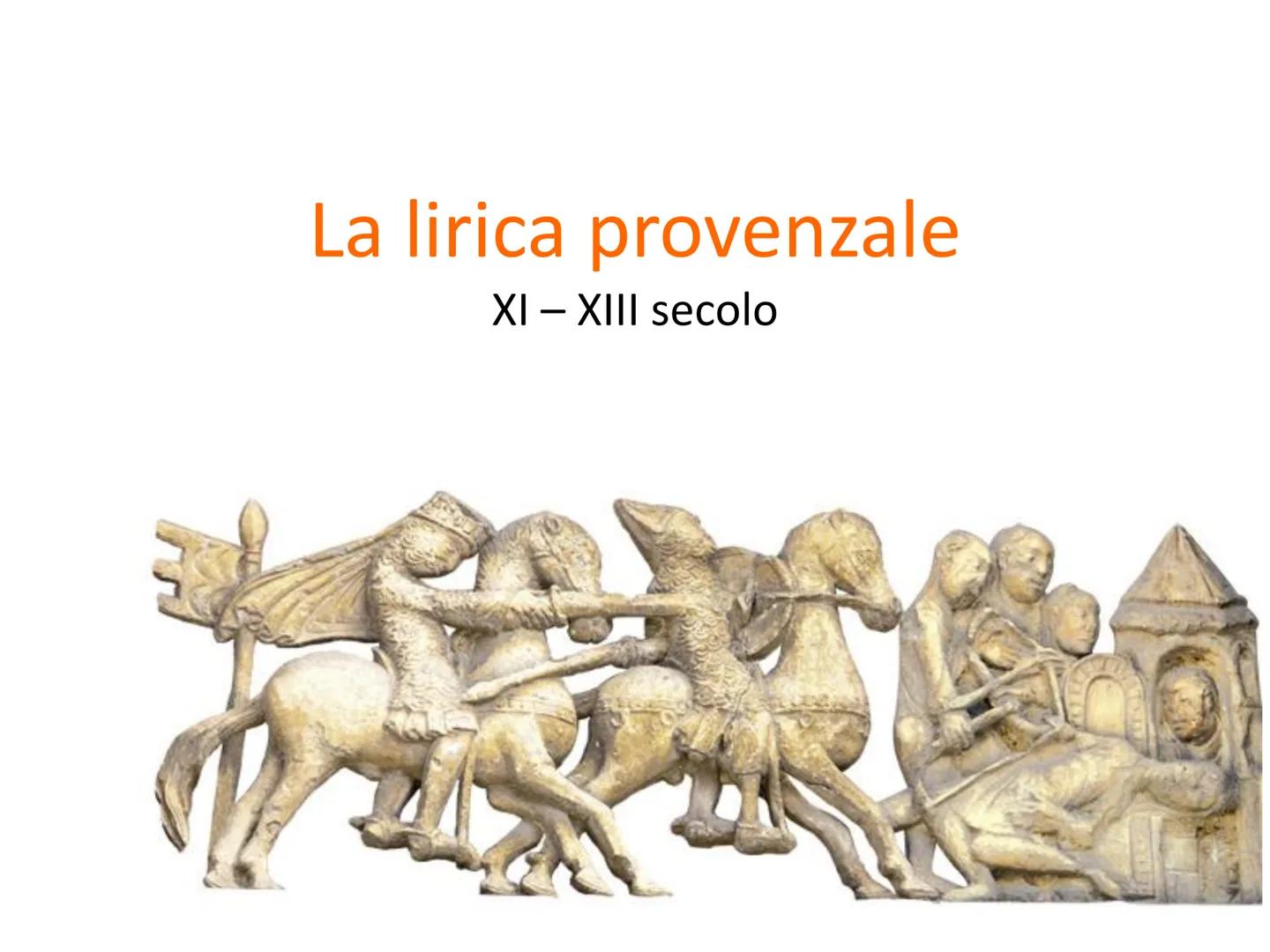# La lirica provenzale
XI – XIII secolo # Il sud della Francia: la lirica dei
trovatori
FLAMAND
Wallen
Lofgain
PBRETON!
LANGUE D'OIL
G