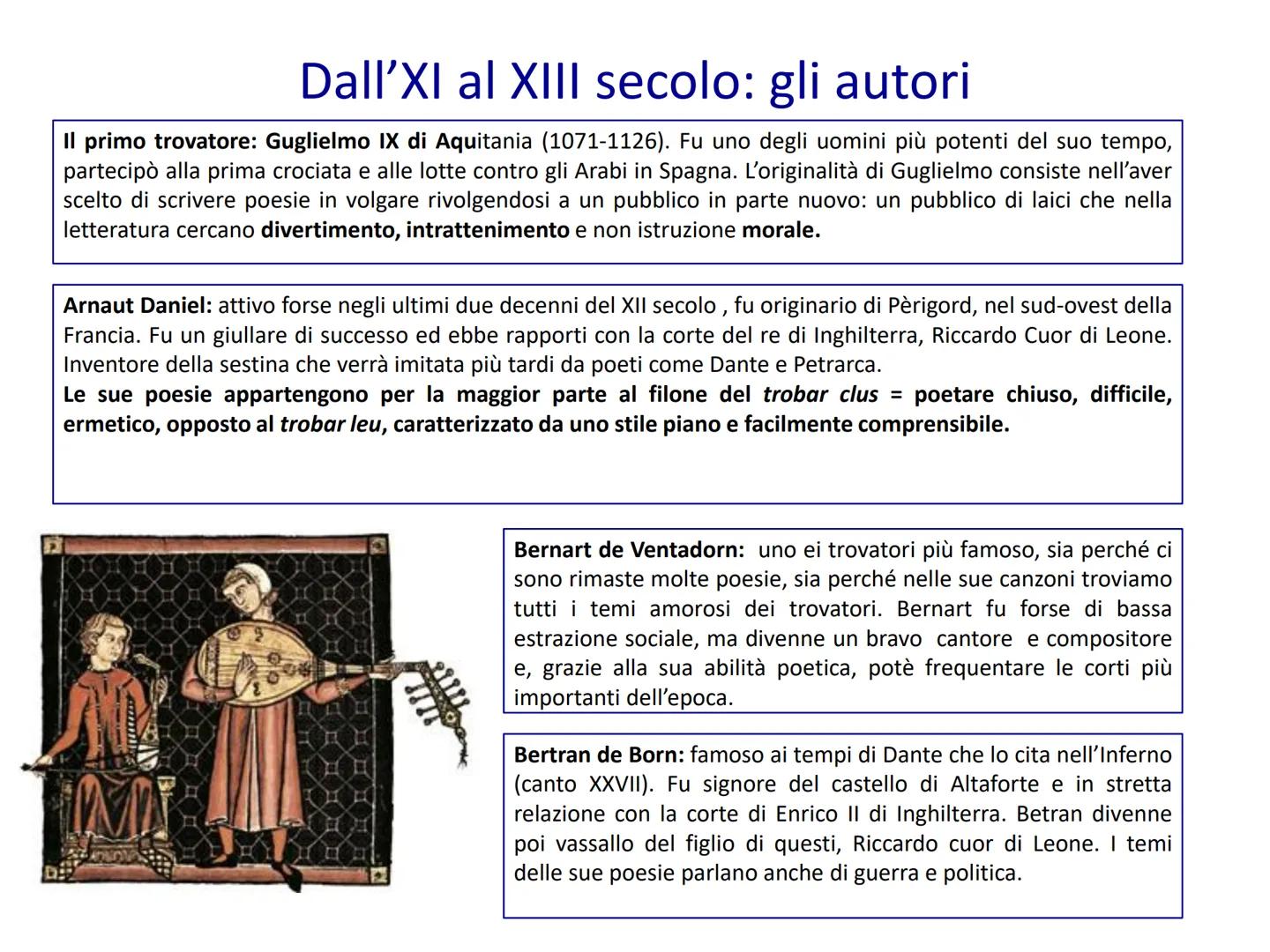 # La lirica provenzale
XI – XIII secolo # Il sud della Francia: la lirica dei
trovatori
FLAMAND
Wallen
Lofgain
PBRETON!
LANGUE D'OIL
G