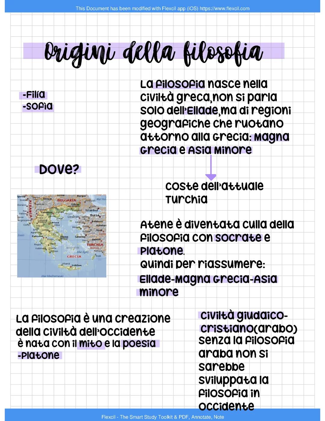 Origini della filosofia