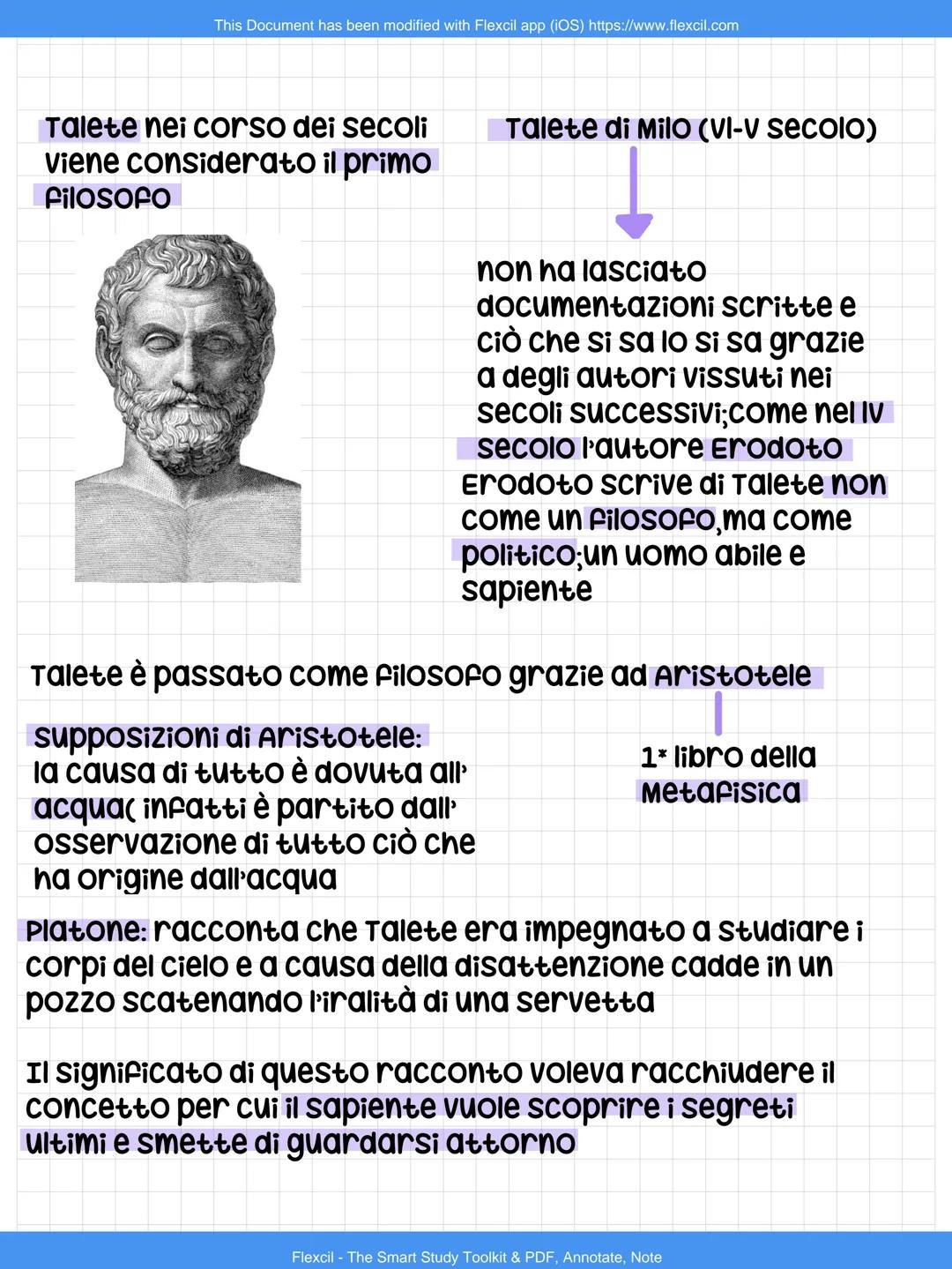 This Document has been modified with Flexcil app (iOS) https://www.flexcil.com
Origini della filosofia
-Filía
-Sofia
La filosofia nasce nell