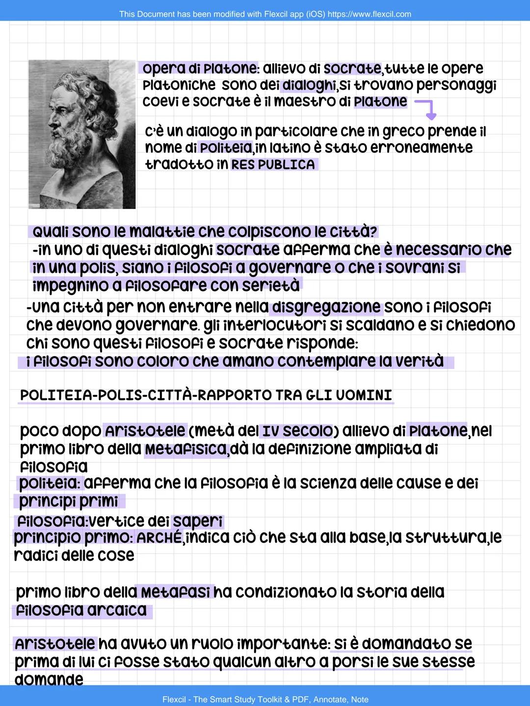 This Document has been modified with Flexcil app (iOS) https://www.flexcil.com
Origini della filosofia
-Filía
-Sofia
La filosofia nasce nell