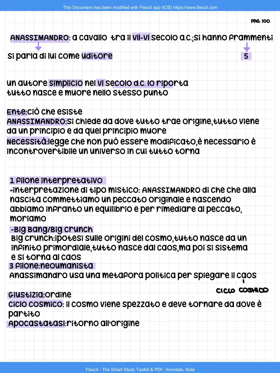 This Document has been modified with Flexcil app (iOS) https://www.flexcil.com
Origini della filosofia
-Filía
-Sofia
La filosofia nasce nell