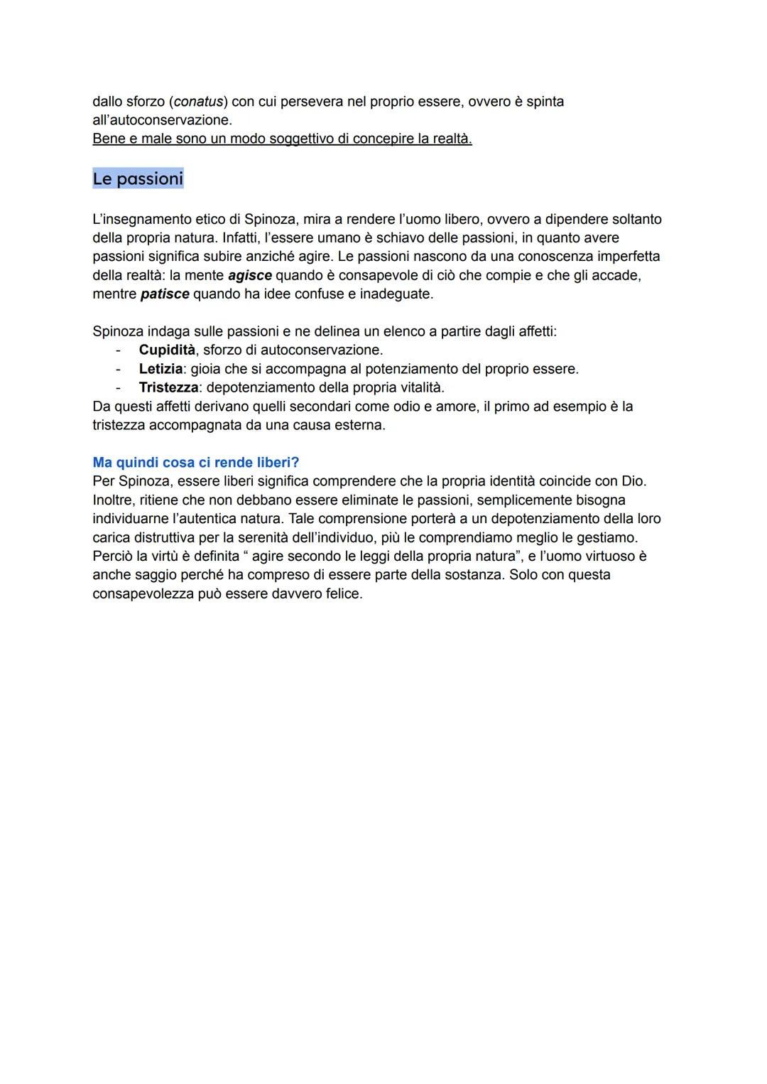 # Baruch de Spinoza
## Lessico fondamentale
- metafisica: branca della filosofia che, tradizionalmente, mira a individuare la natura
ultim