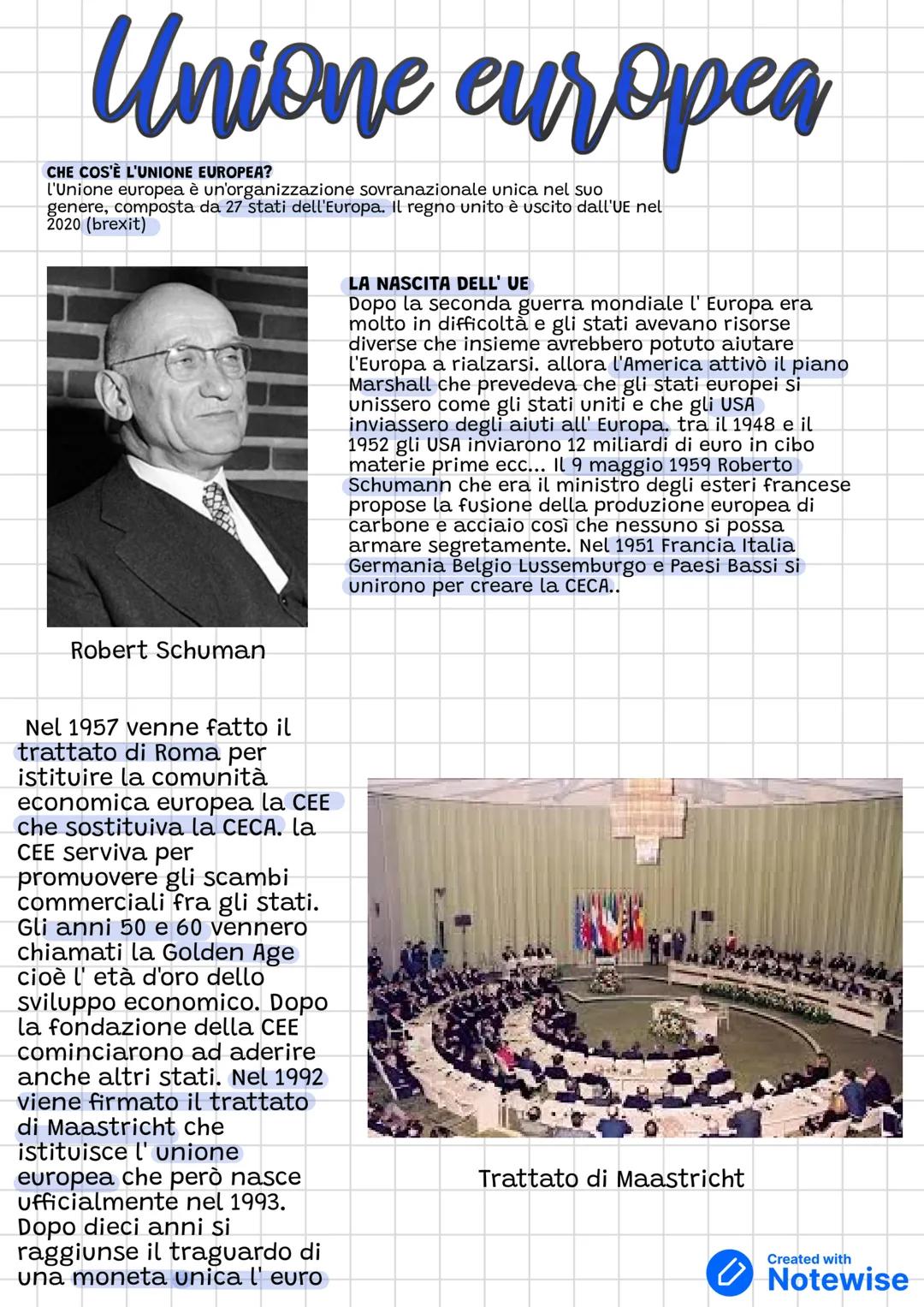 # Unione europea
CHE COS'È L'UNIONE EUROPEA?
l'Unione europea è un'organizzazione sovranazionale unica nel sUO
genere, composta da 27 stati