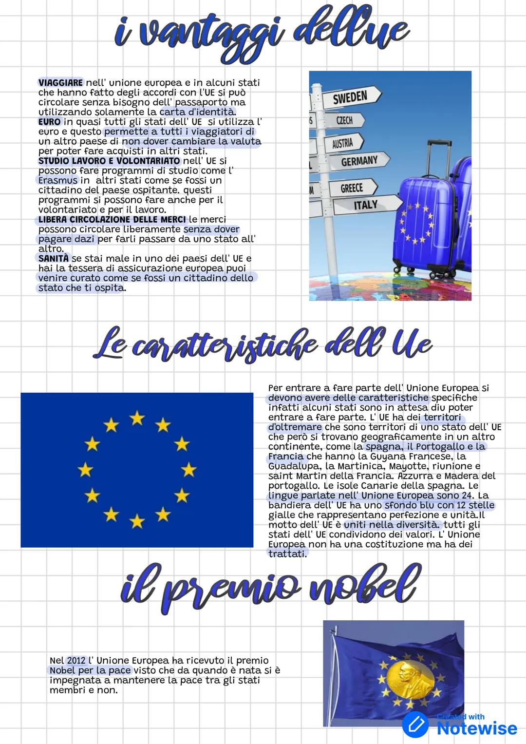 # Unione europea
CHE COS'È L'UNIONE EUROPEA?
l'Unione europea è un'organizzazione sovranazionale unica nel sUO
genere, composta da 27 stati