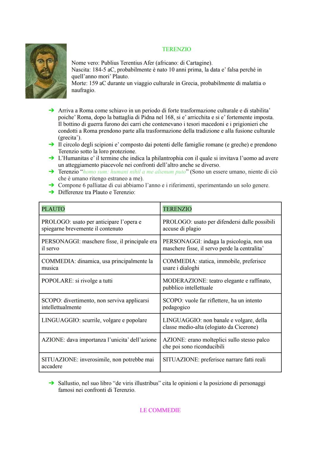 # PLAUTO
Nome anche se non sicuro: Tito Maccio (stolto) Plauto (piedi piatti/orecchie
grandi/cani randagi).
Nascita: 255 aC
Morte: 184 ac