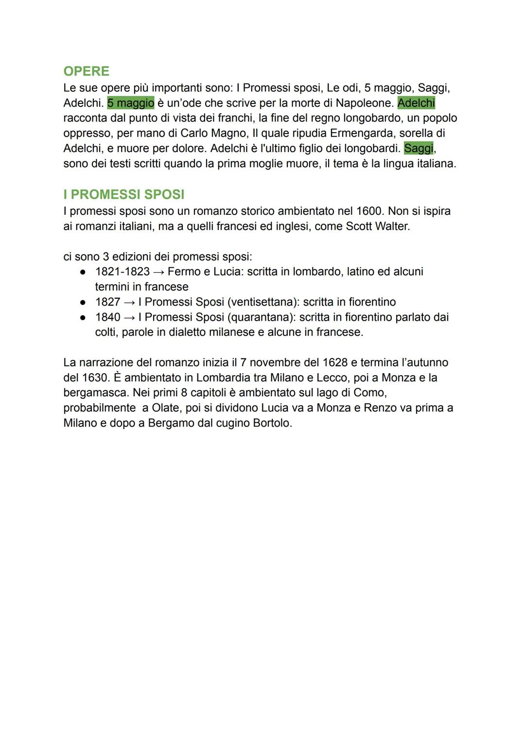 # ALESSANDRO MANZONI
Manzoni è nato a Milano il 7 marzo del 1785. Sua madre è Giulia Beccaria,
figlia di Cesare Beccaria, un'importante ill