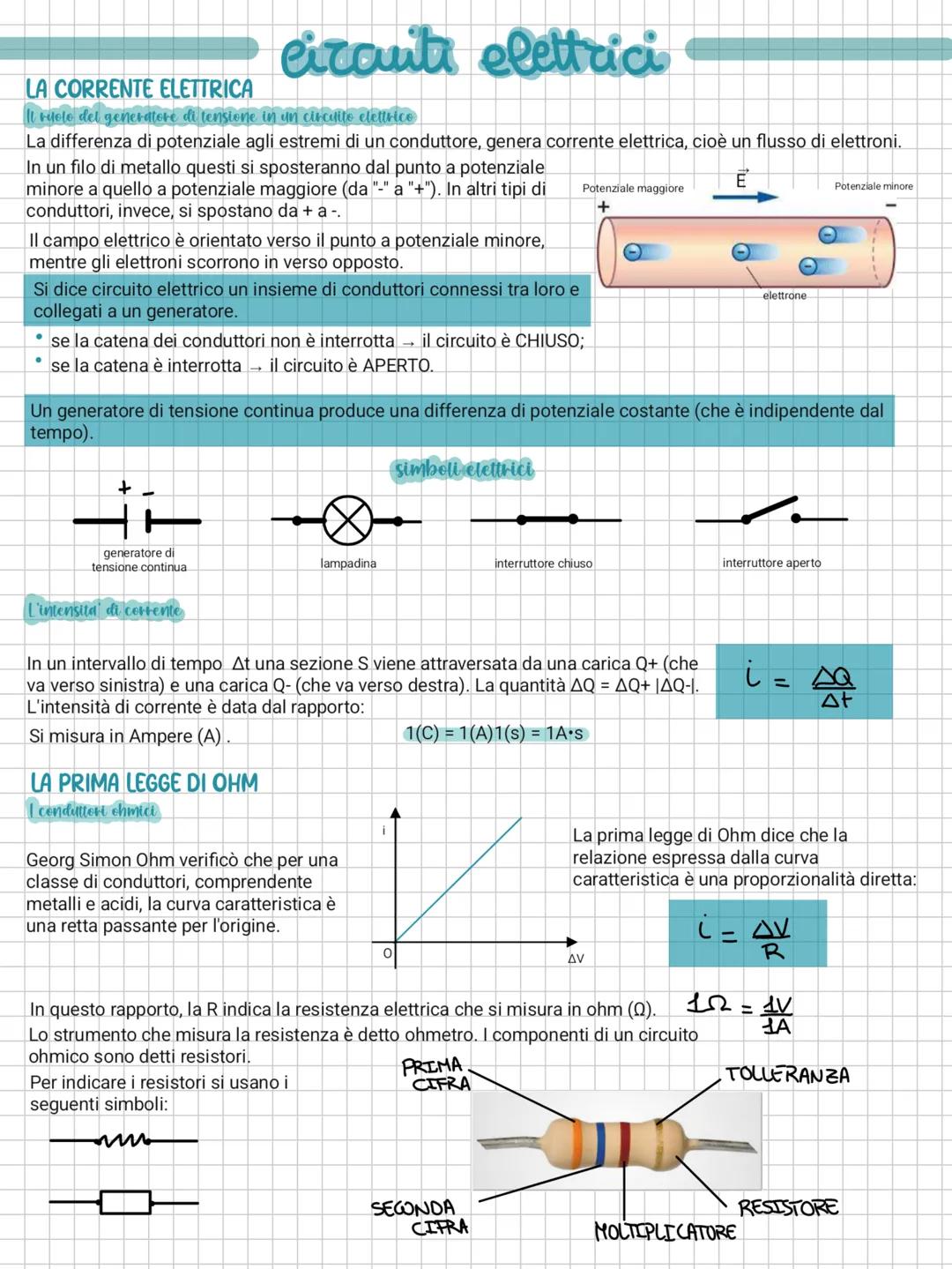 # circuiti elettrici
# LE LEGGI DI KIRCHHOFF
Nel circuito di fianco sono presenti due nodi e tre maglie:
1. Ramo A-B
2. Ramo A-B
3. Ramo