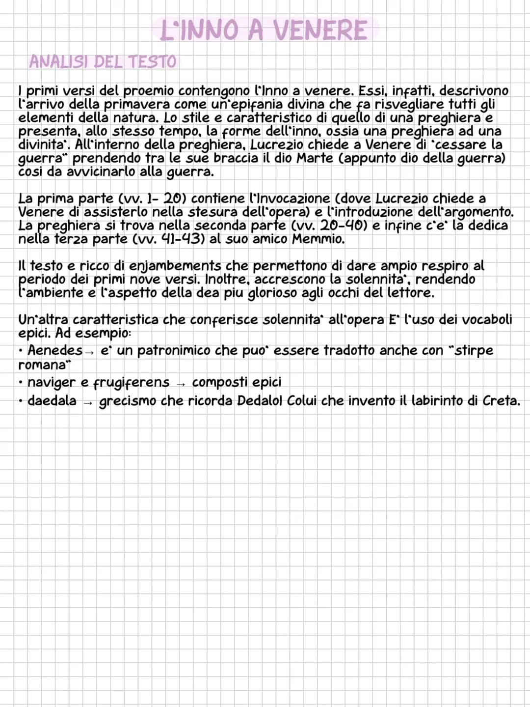 IPERBATO: figura retorica che consiste
nell'invertire l'ordine sintattico delle
parole "concelebras subter signa
labentia que"
summittere: