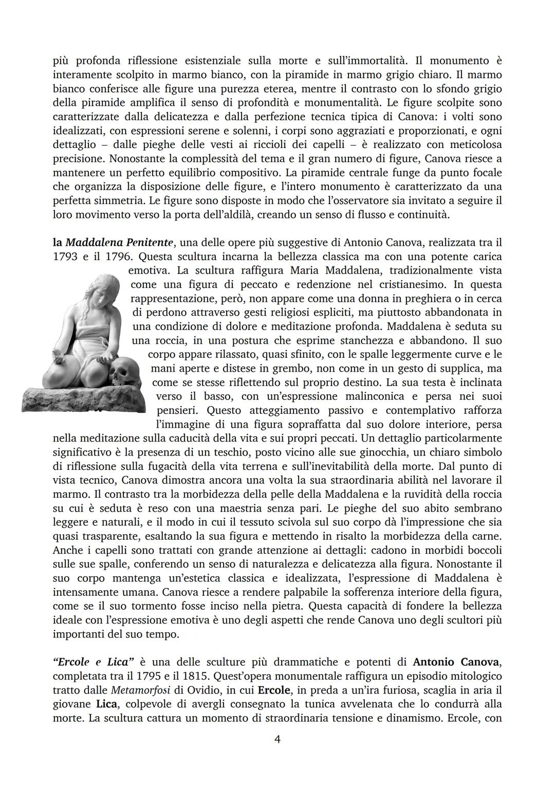 # Antonio Canova
Antonio Canova, nato nel 1757 a Possagno, รจ considerato uno dei
piรน grandi scultori del Neoclassicismo. Fin da giovane dim