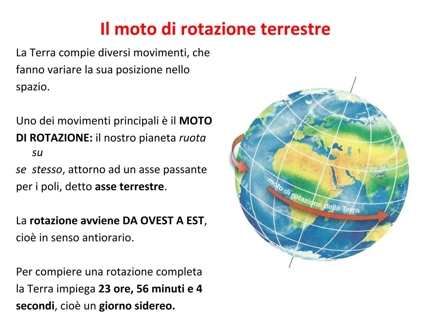# MOTO DI ROTAZIONE,
# MOTO DI RIVOLUZIONE
# E
# STAGIONI # CHE FORMA HA LA TERRA?
La Terra ha la forma di una sfera quasi
perfetta. Le imma
