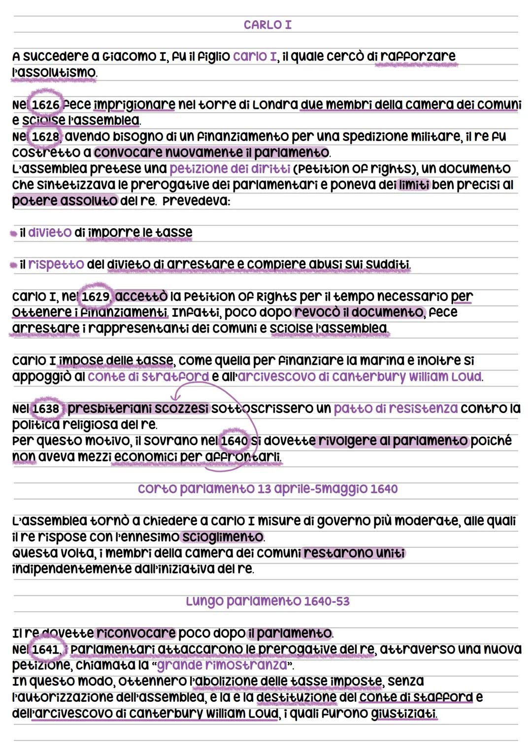 --- OCR Start ---
La Rivoluzione Inglese
Rivoluzione = avvenimento politico che muta radicalmente e rapidamente le
condizioni sociali di un