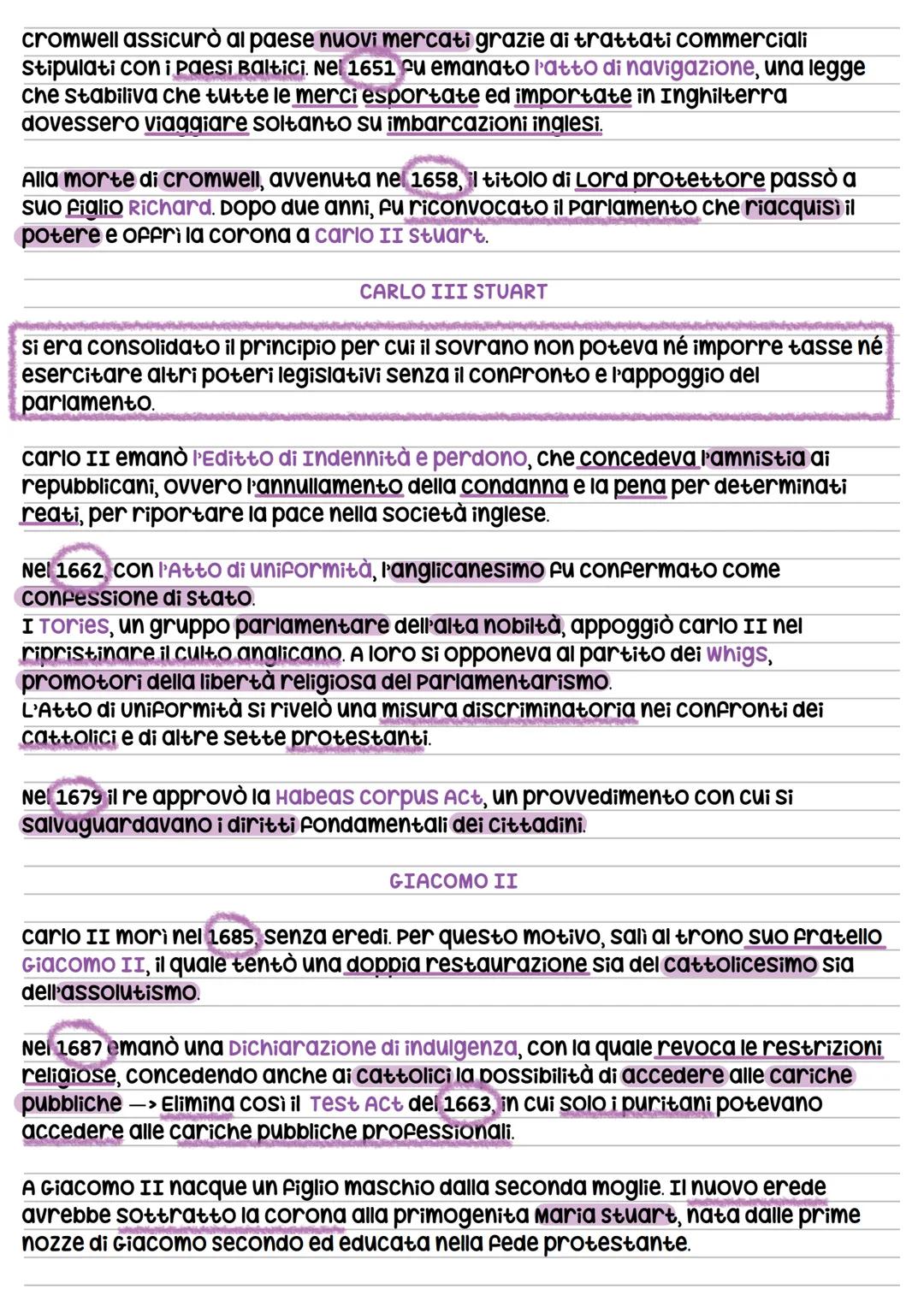 --- OCR Start ---
La Rivoluzione Inglese
Rivoluzione = avvenimento politico che muta radicalmente e rapidamente le
condizioni sociali di un