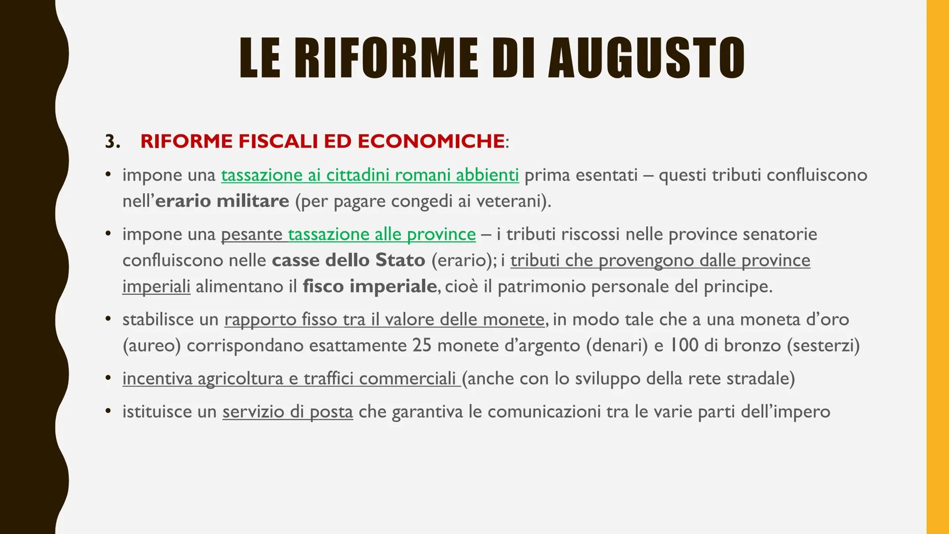 # IL PRINCIPATO DI
# OTTAVIANO
# AUGUSTO
IL PRIMO IMPERATORE DI ROMA # LE CARATTERISTICHE DEL
# PRINCIPATO
Dopo la sconfitta di Marco An