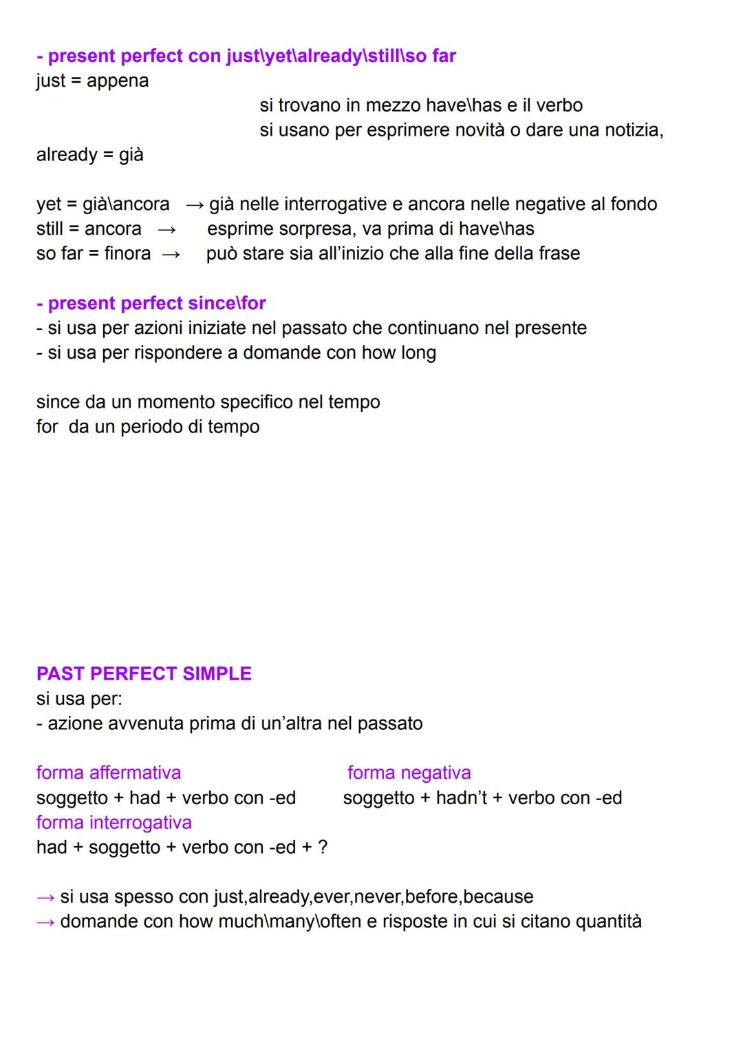 PRESENT SIMPLE
si usa per
- esprimere cose generalmente vere
- abitudini o routine
forma affermativa
soggetto + forma base del verbo
forma