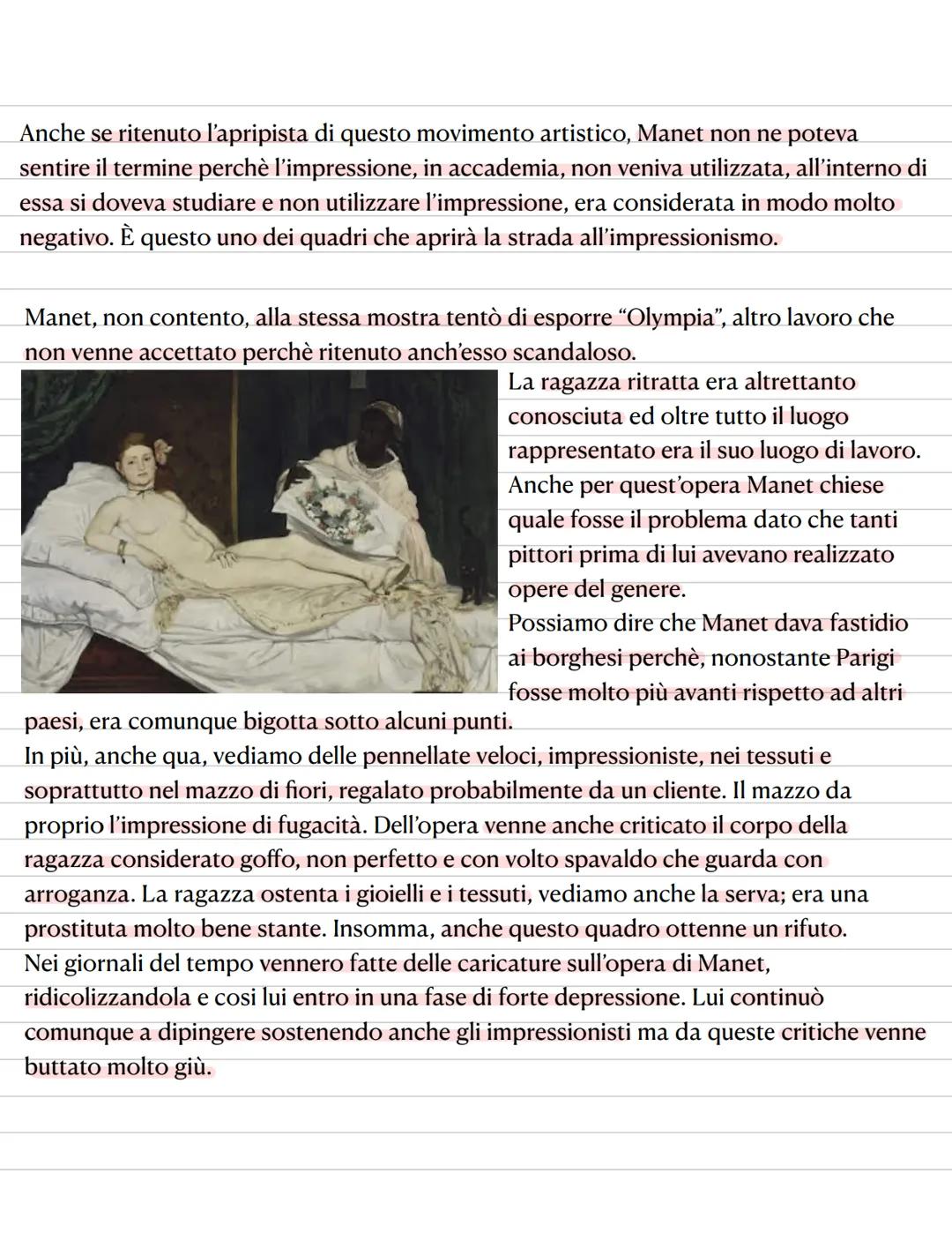 # Impressionismo
L'Impressionismo è un movimento artistico nato in Francia nella seconda metà del XIX
secolo, generalmente datato tra il 18