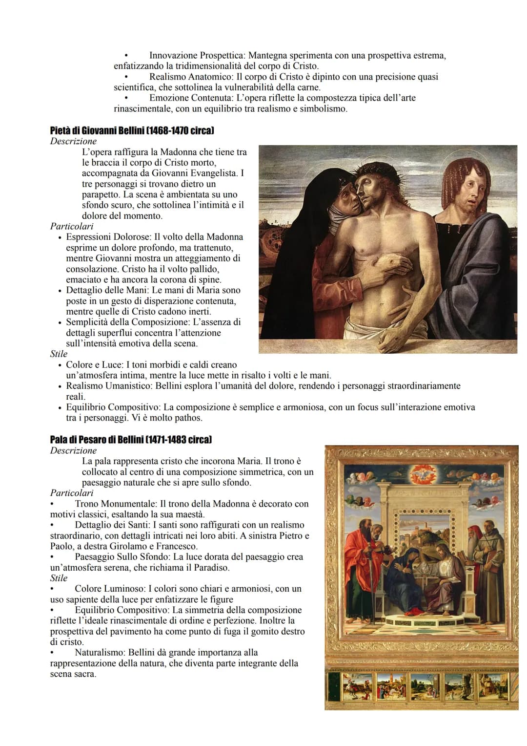 Appunti storia dell’arte: Antonello da Messina, Mantegna e Bellini – pagina 5