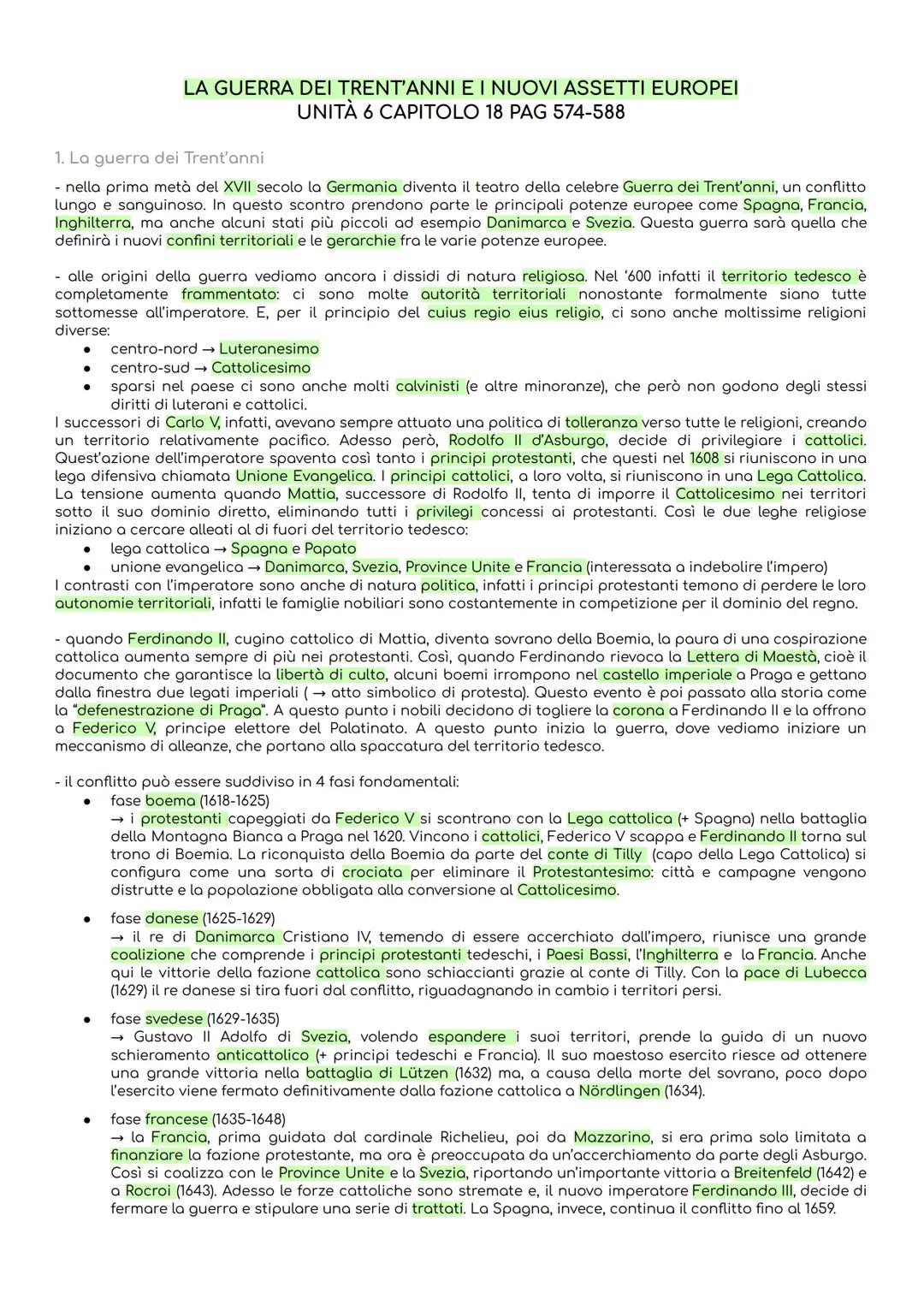 # LE GUERRE DI RELIGIONE E I NUOVI EQUILIBRI TRA LE POTENZE
UNITÀ 5 CAPITOLO 16 PAG 502-520
1. La Spagna di Filippo II
-1556 Carlo V d'Asb