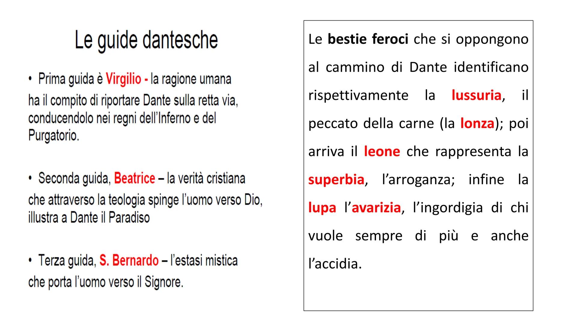 è un poema allegorico
(la vicenda non è da intendere solo
in letterale, ma letta come immagine
come simbolo universale)
viaggio che il poet