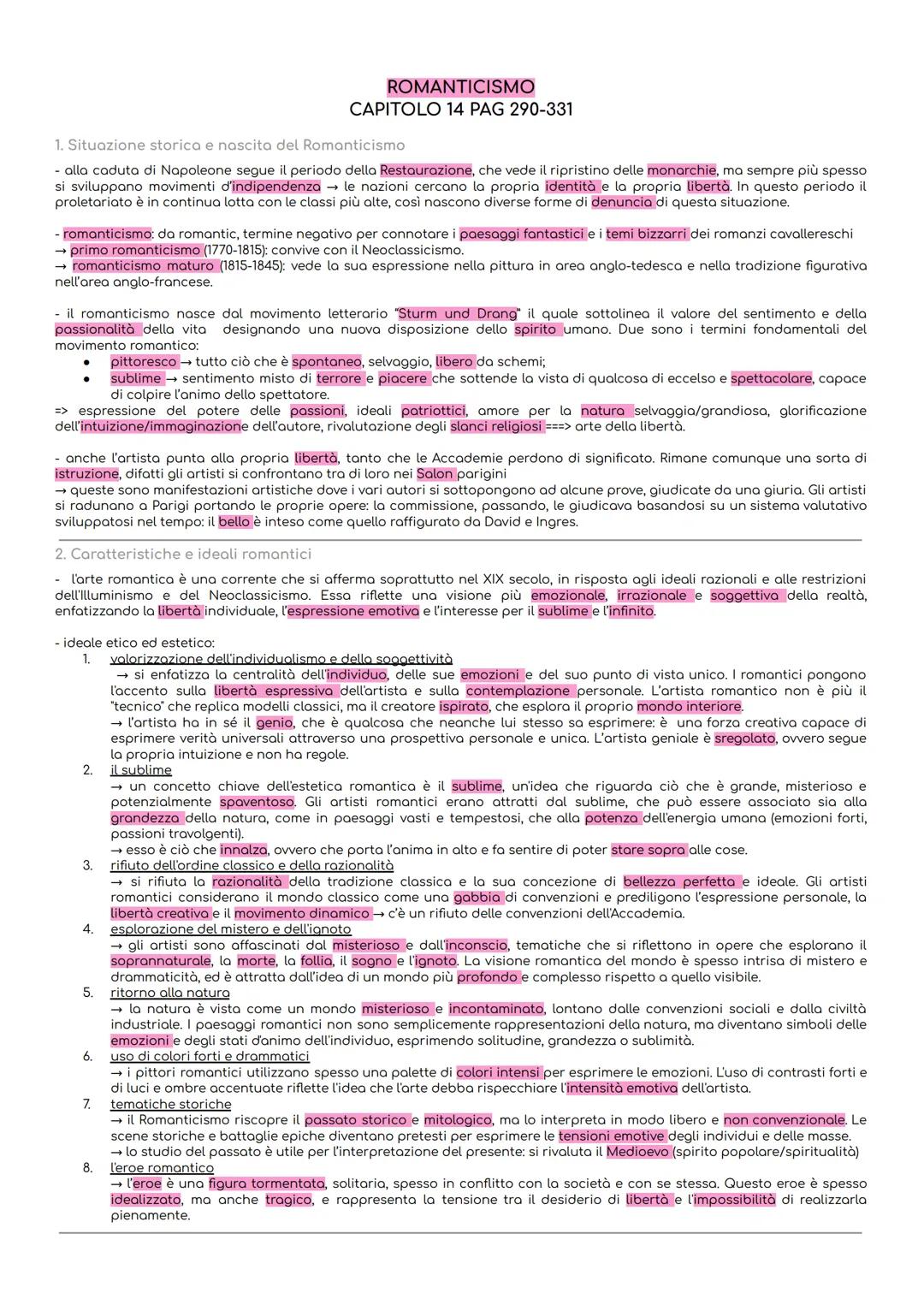 --- OCR Start ---
NEOCLASSICISMO
CAPITOLO 13 PAG 236-288
1. Situazione storica e nascita del Neoclassicismo
illuminismo (1685-1815) = movime