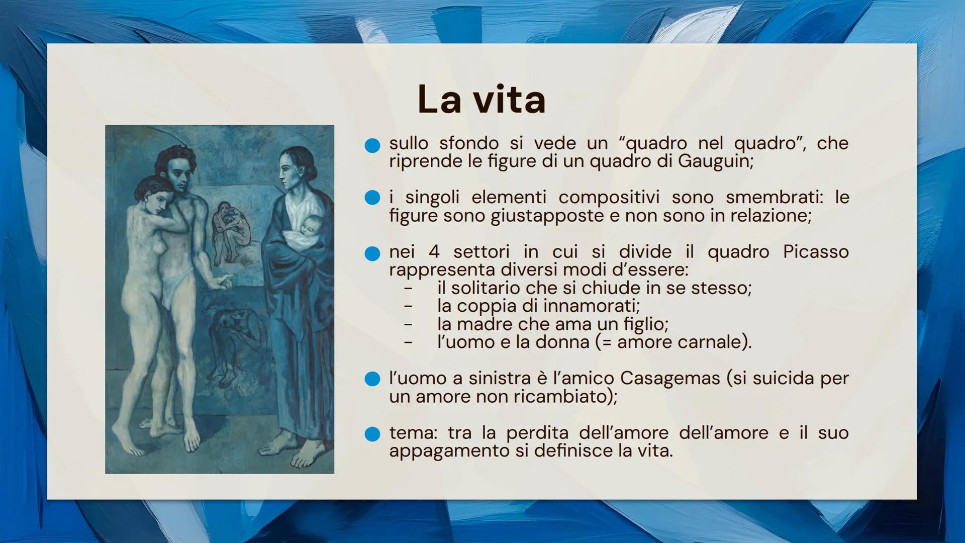 # Pablo
# Picasso
Padova, 24.01.2025
Alessia Galiazzo - 5A Indice
이
Pablo Picasso
02
Periodo Blu
03
Periodo Rosa
04
Cubismo
05
Cubis