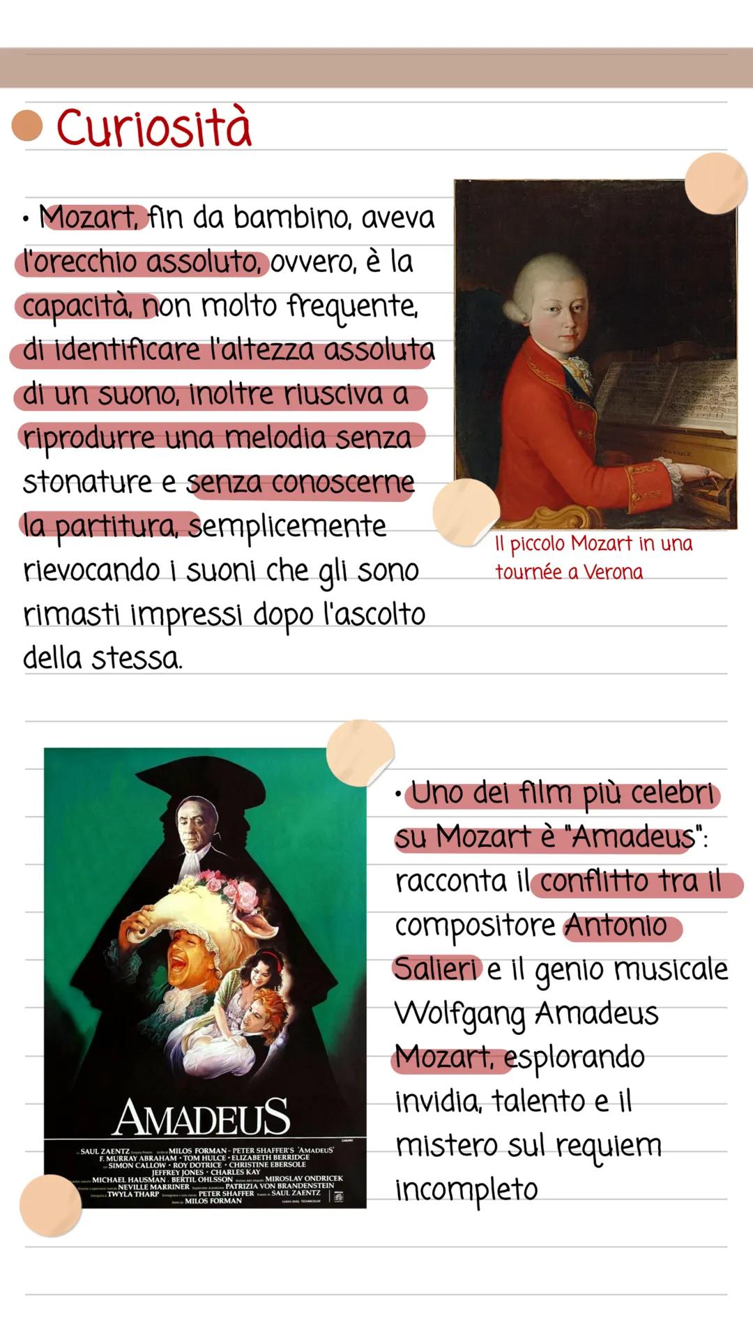 # Mozart
- Biografia
Wolfgang Amadeus Mozart
nacque il 27 gennaio 1756 a
5555
Moza
Salisburgo. È l' esempio Golfgang Amadi Mor
emblematico