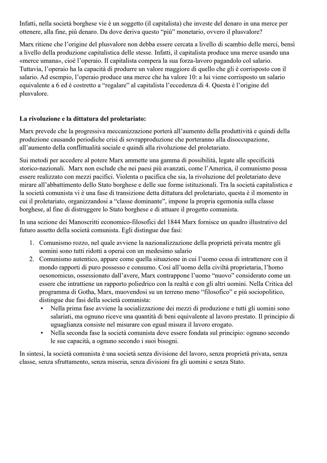 # Karl Marx
Vita:
Karl Marx, nato a Treviri nel 1818, riceve un'educazione razionalistica e liberale. Studia giurisprudenza
a Bonn e Berli