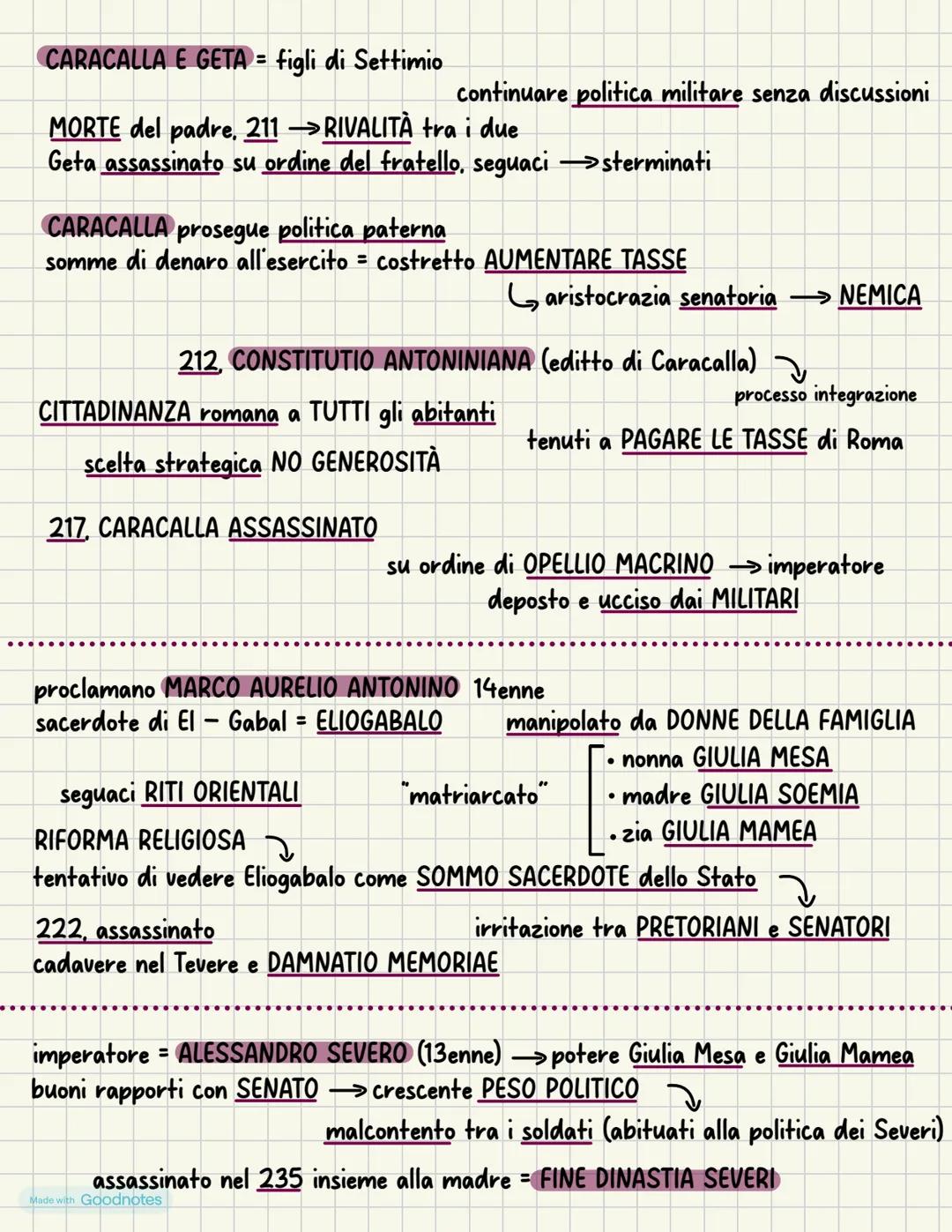 # CRISI DEL TERZO SCCOLO
ABITANTI DELLA CAMPAGNA = pessime condizioni di vita
sfruttamento nei campi, arruolamento militare, pesanti tassaz