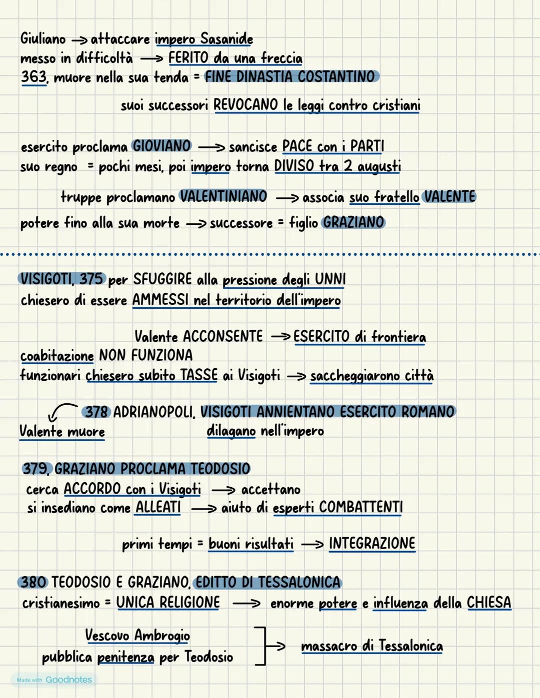 --- OCR Start ---
COSTANTINO
305, Diocleziano e Massimiano ABDICANO
Galerio e Costanzo Cloro → AUGUSTI
→ nominano cesari MASSIMINO DAIA e SE