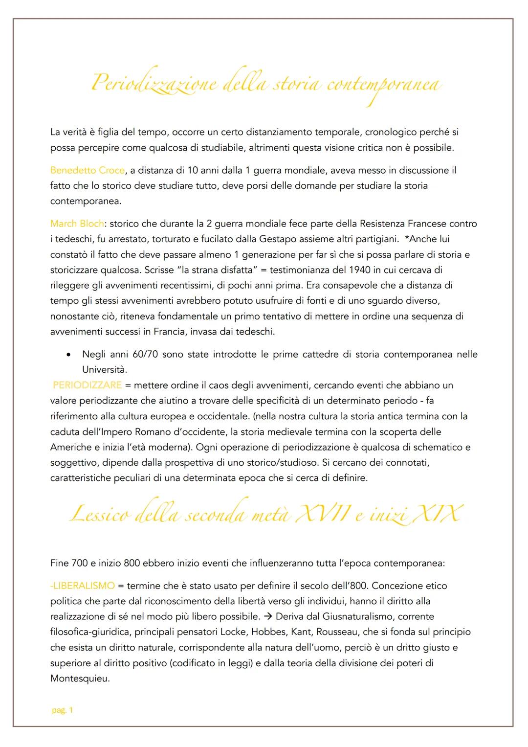 # STORIA
# CONTEMPORANEA
Mariagrazia Ruggiero - unimore università di Modena e Reggio Emilia
pag. 0 # Periodizazione della storia contemp
