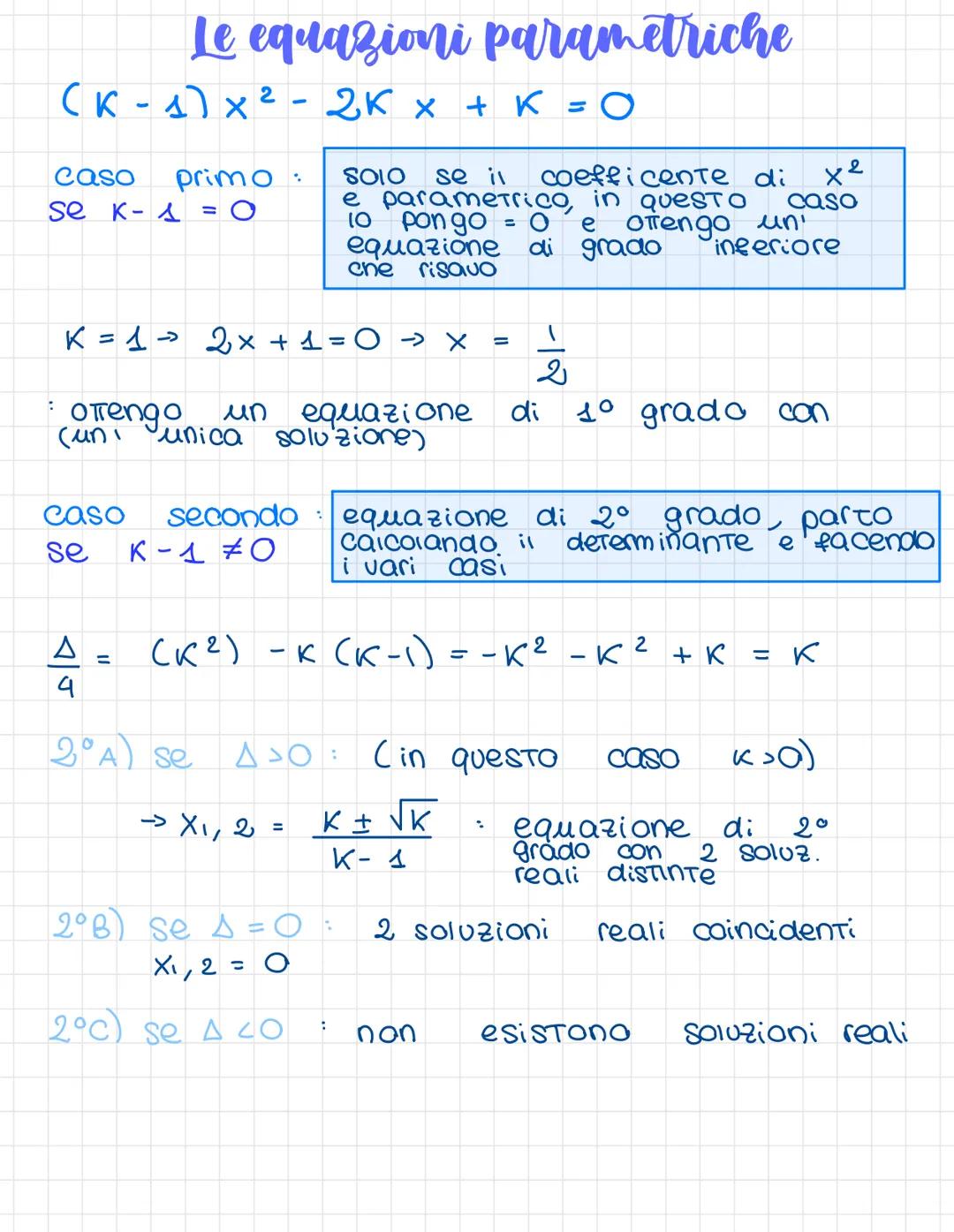 # Le equazioni di secondo grado
$Ax²+bx+C=O$
POSSono essere
* INCOMPLET E
:
: 12) Monomia:
1b) spuria
1c) pura
$ax ^