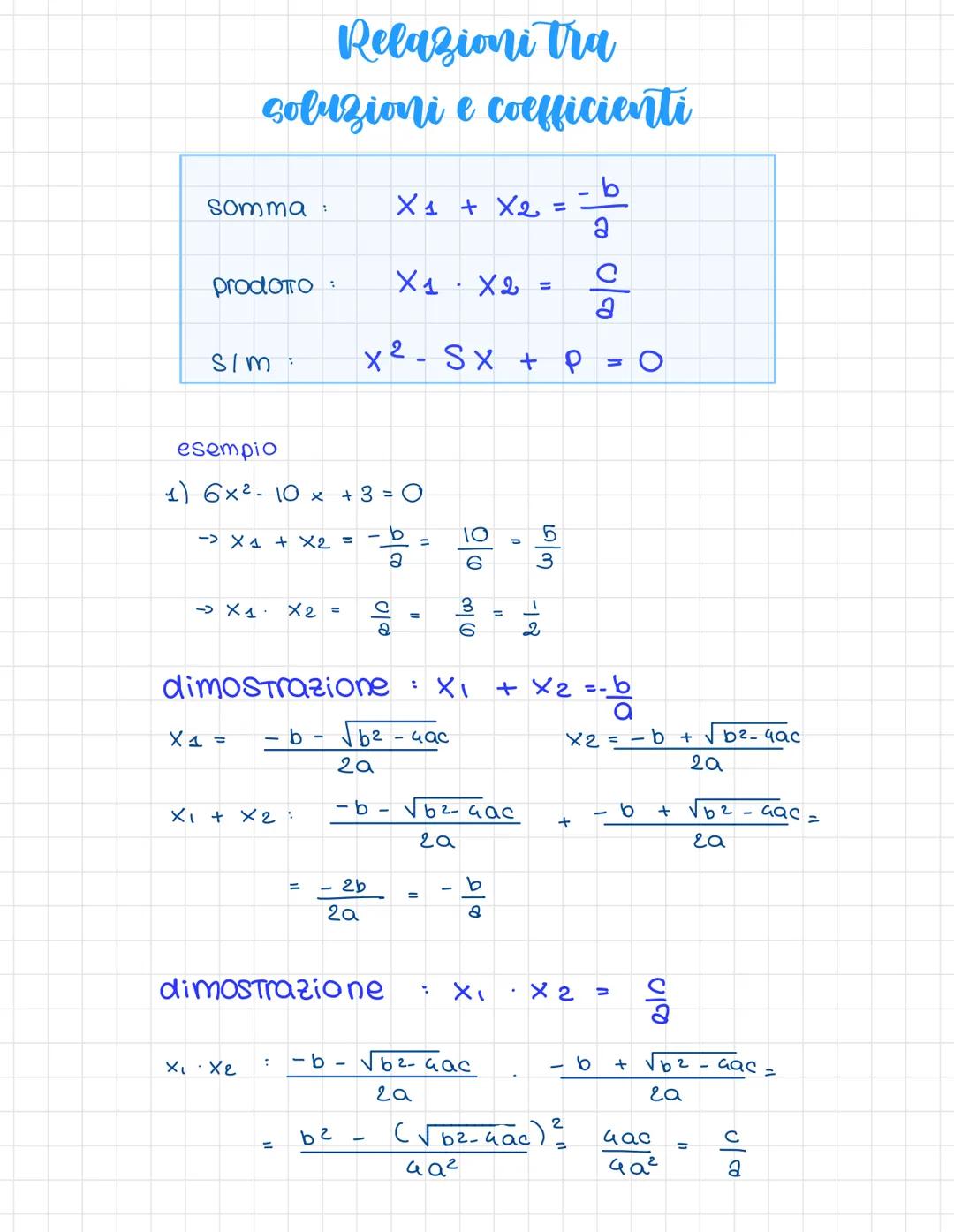 # Le equazioni di secondo grado
$Ax²+bx+C=O$
POSSono essere
* INCOMPLET E
:
: 12) Monomia:
1b) spuria
1c) pura
$ax ^