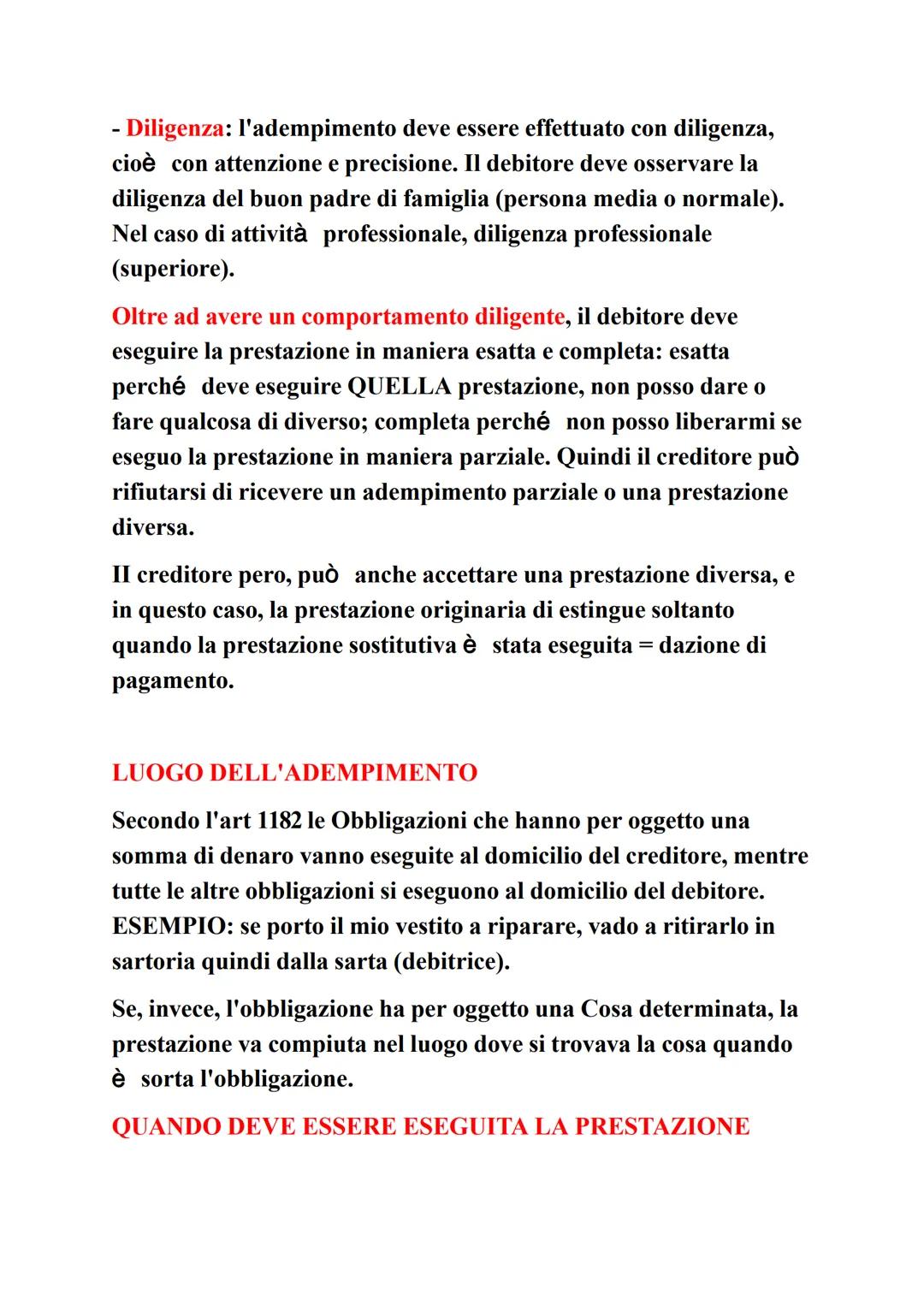 # Le obbligazioni
Le obbligazioni sono rapporti giuridici che collegano un creditore e un debitore. Il
creditore ha il diritto di esigere u