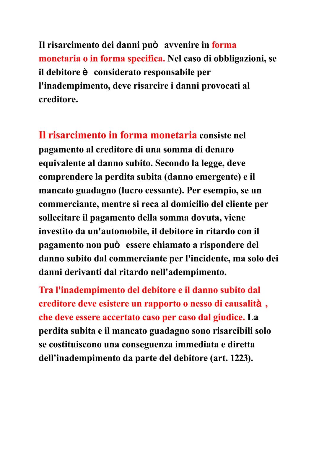 # Le obbligazioni
Le obbligazioni sono rapporti giuridici che collegano un creditore e un debitore. Il
creditore ha il diritto di esigere u
