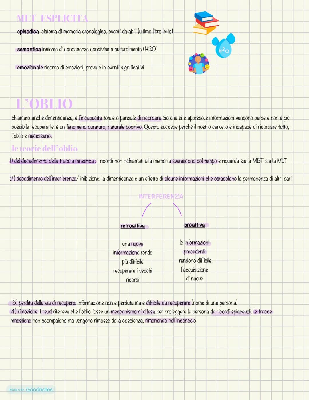 # LA
MEMORIA
È la capacita di conservare le informazioni
apprese in esperienze e vendono integrate
con ore nuove conoscenze combinate con
l